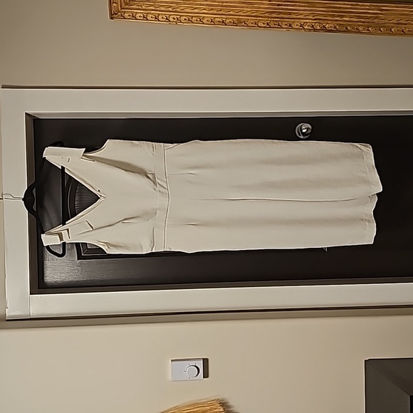 RW&CO White Crepe Jumpsuit - Picture 1 of 10